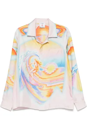 Casablanca Psychedelic Nirvana skjorte