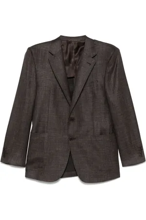 CANALI Meleret blazer i strik