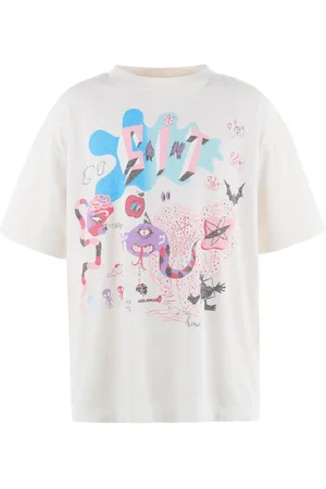 SAINT MXXXXXX T-shirt med illustration-tryk