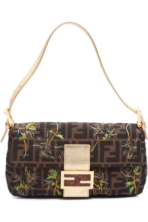 Fendi Zucca Mamma Baguette skuldertaske