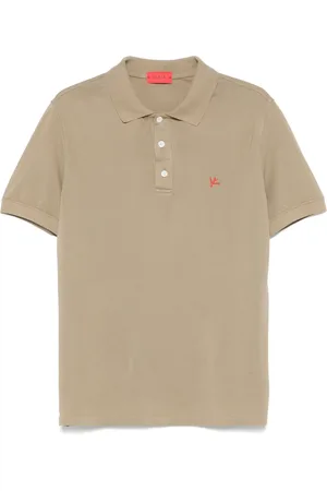 ISAIA Polo med broderet logo