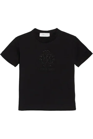Roberto Cavalli T-shirt med logobroderi