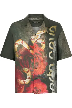 Roberto Cavalli Blomstret skjorte