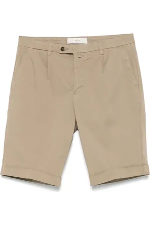 BRIGLIA Shorts med plisseret detalje