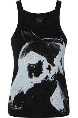 Pinko Tanktop med hestetryk