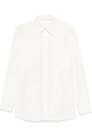Maison Margiela Skjorte med udskåret krave