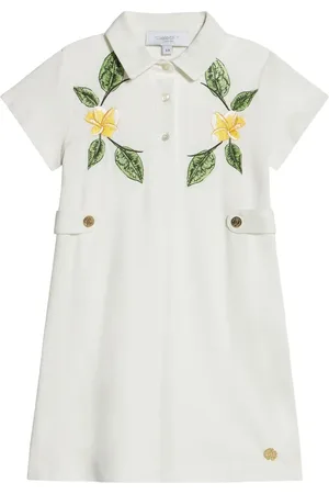 Roberto Cavalli Kjole med blomster-broderi