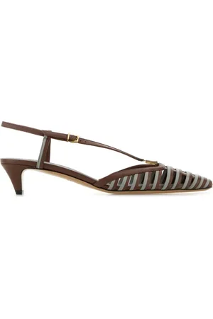 Fendi 40 mm FFold slingback-pumps