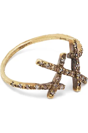 Noguchi Diamantring i 14 karat hvidguld