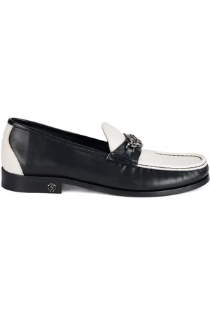 Roberto Cavalli Tofarvede loafers med monogramplade