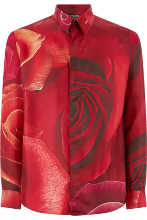 Roberto Cavalli Skjorte med blomstertryk