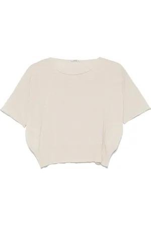 TRANSIT T-shirt med sænkede skuldre