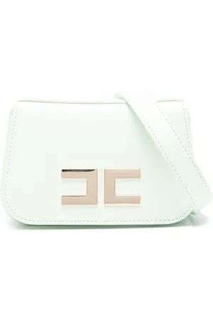 Elisabetta Franchi Crossbody-taske med logoplade