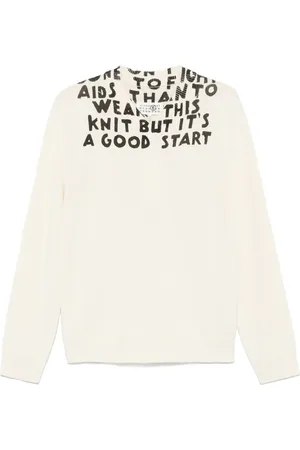 Maison Margiela Sweater med grafisk tryk