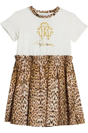 Roberto Cavalli Kjole med leopardtryk
