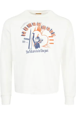 HUMAN MADE T-shirt med tegneserietryk