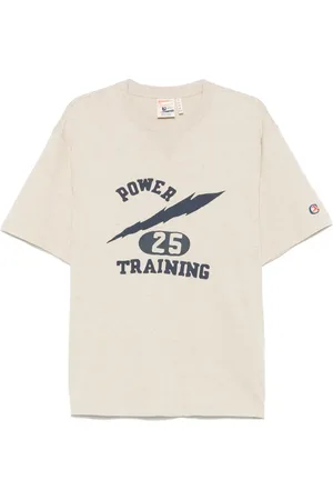 Champion T-shirt med slogantryk