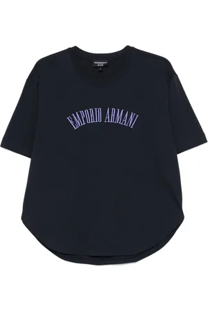 Emporio Armani T-shirt med logobroderi