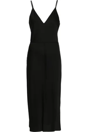 Calvin Klein Kort crepe de chine-kjole