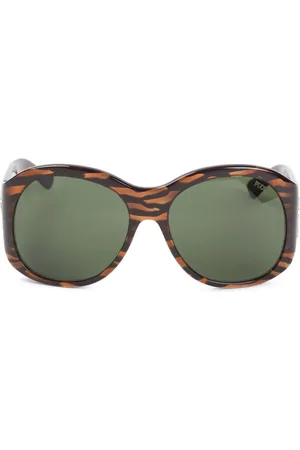 Puccini Oversize solbriller med skildpaddeeffekt