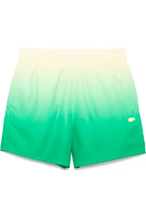 Lacoste Badeshorts med ombré-tryk