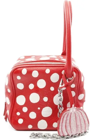 LOUIS VUITTON X Yayoi Kusama håndtaske med monogram fra 2021