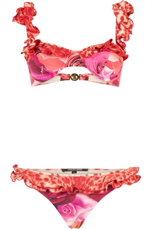 Roberto Cavalli Garden Roses bikini