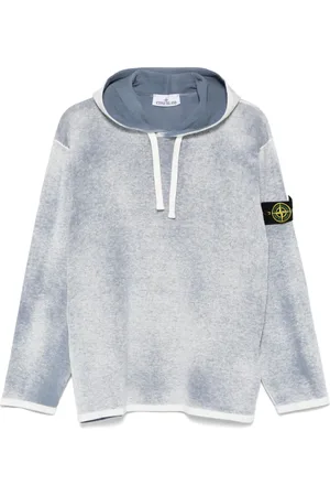 Stone Island Hættetrøje med kompasmærke