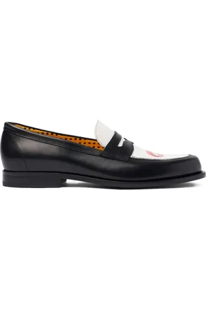 Scarosso Loafers med mundmotiv