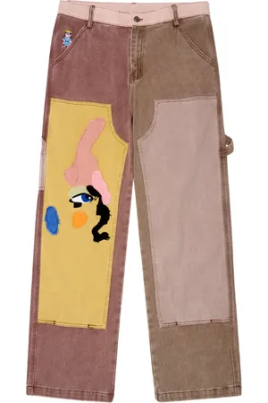KIDSUPER STUDIOS Bukser med patchwork