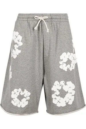 DENIM TEARS Cotton Wreath træningsshorts med snoretræk