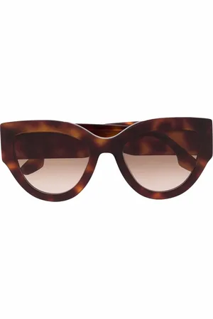 Victoria Beckham Cat eye-solbriller med skildpaddeeffekt