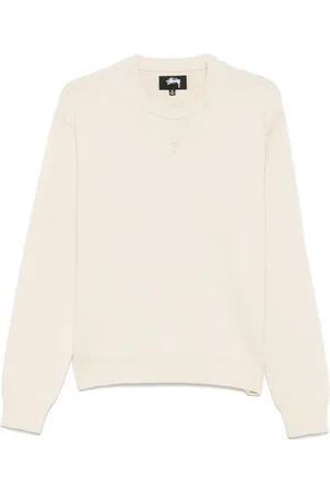 STUSSY Sweater med håndskrevet tryk