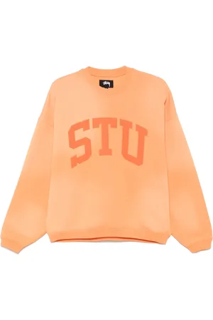 STUSSY Sweatshirt med nitteapplikation