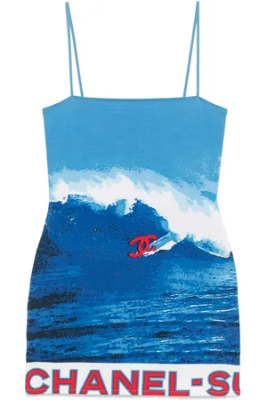 CHANEL Camisole-top med surf-snit fra 2002