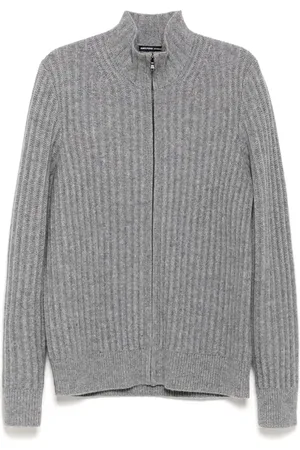 James Perse Kashmircardigan med lynlås