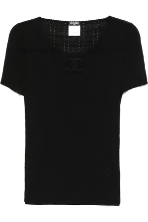 CHANEL T-shirt med 2009-logo