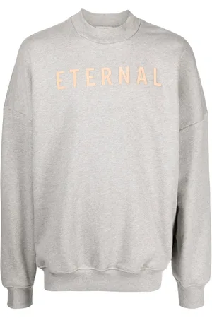 FEAR OF GOD Eternal sweatshirt med slogantryk