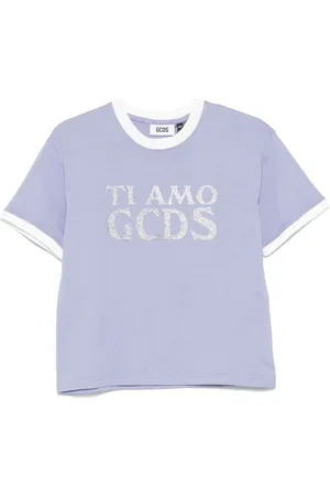 GCDS Ti Amo CGDS T-shirt med glimmer