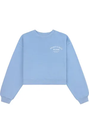 Sporty & Rich Cropped sweatshirt