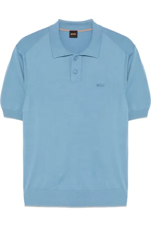 HUGO BOSS Polo med broderet logo