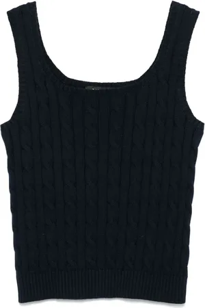 Ralph Lauren Kabelstrikket top