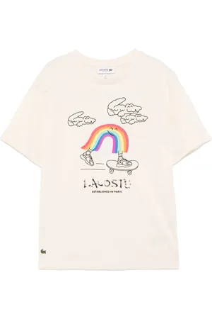 Lacoste T-shirt med tryk