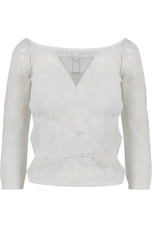 Alberta Ferretti Blondebluse