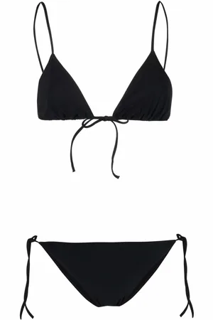 Lido Bikini med mellemhøj talje og bundet detalje