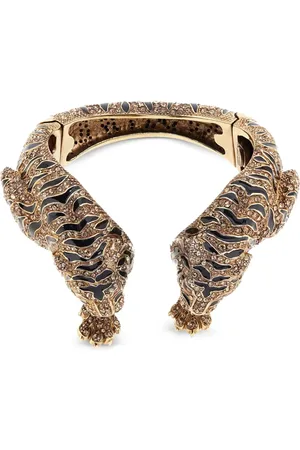Roberto Cavalli Armbånd med tigermotiv