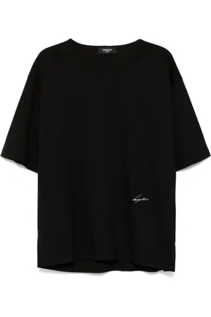 SONGZIO Ensfarvet T-shirt med logo