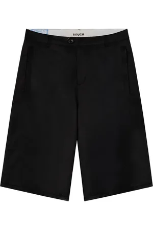 ROUGH. Sorte skræddersyede shorts