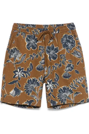 Universal Works Shorts med blomstertryk