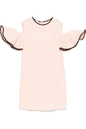 Fendi Kjole med broderet logo